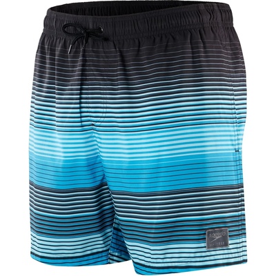 Speedo Мъжки къси панталони Speedo Stripe Water Shorts Mens - Black/Blue