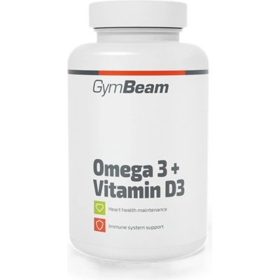 GymBeam Omega-3 + Vitamin D3 [90 капсули]