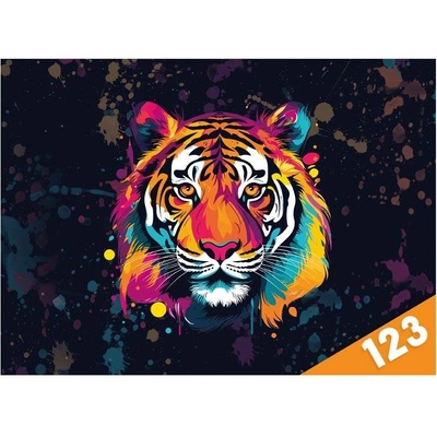 MFP Paper Desky na číslice Tiger