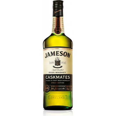 Jameson Caskmates Stout Edition 40% 1 l (holá láhev)