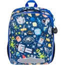 Školní batohy Baagl aktovka Shelly Space Game A 8547 modrá