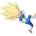 Banpresto Статуетка Banpresto Animation: Dragon Ball Daima - Daima Super Saiyan 3 Vegeta (Mini), 13 cm (BP28687P)