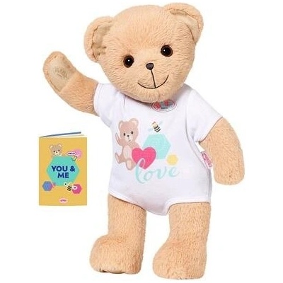 Zapf Creation BABY born Medvedík biele oblečenie