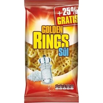 Golden Snack golden rings sůl 105 g