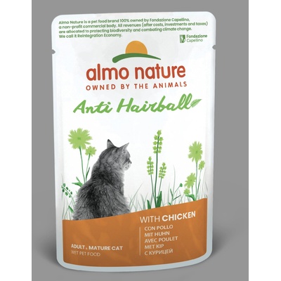 Almo Nature Holistic Anti-Hairball kapsička kura 70 g