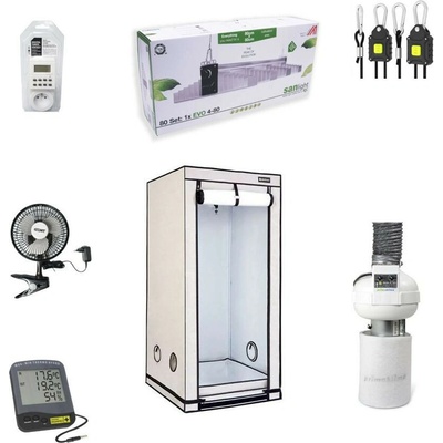 Urban kompletní grow box LED SANlight 80x80x180 cm