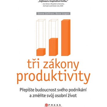 Tři zákony produktivity - Přepište budou - Zaffron Steve, Logan Dan