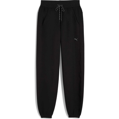 Dámske tepláky Puma W CLOUDSPUN JOGGER ČiernaSivá