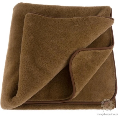 Ako v perinke Vlnená deka Camel 20 Superwash obojstranná 160x200
