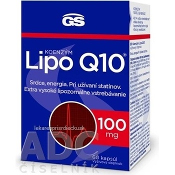 GS Koenzym Lipo Q10 100mg 60 kapsúl
