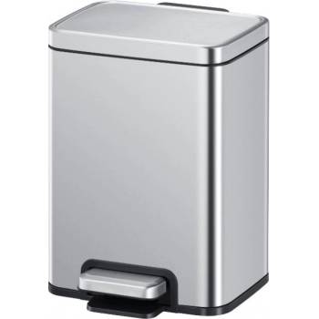 EKO-Europe EKO Кош за отпадъци с педал MADISON" - 6 л. - мат (EKO 936106 - Matt s/s)