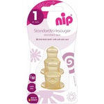 NIP Каучукови биберони NIP - Anti-colic vent, flow M, 0-6 м, 2 броя (4000821330047) - ozone