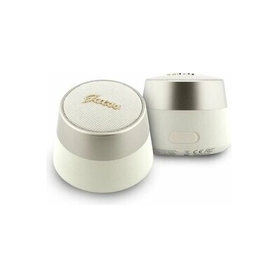 Guess Script Metal Logo Bluetooth Reproduktor 5W Gold – Zbozi.Blesk.cz
