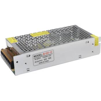Импулсен захранващ блок dlfi, 12v/10a, Сив - 338 (338)
