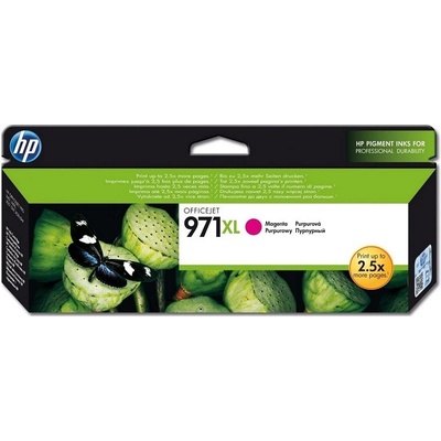HP 971XL originální inkoustová kazeta purpurová CN627AE
