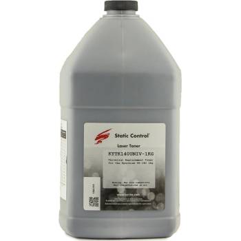 Static Control Тонер бутилка за Kyocera ECOSYS FS-1xxx, Epson AcuLaser M2xxx, Olivetti 3xxxMF, Triumph Adler DC-6130, LP-4228, Black, KYTK140UNIV, Static Control, Неоригинална, заб: 1 kg (KYTK140UNIV-1KG)