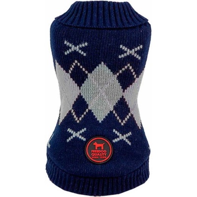Freedog Jersey Diamond Azul кучешки пуловер - 0.1кг