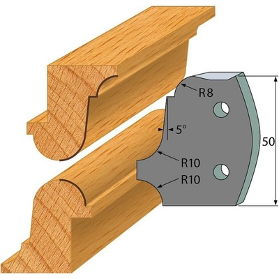 IGM profil 557 - pár omezovačů 50x4mm SP