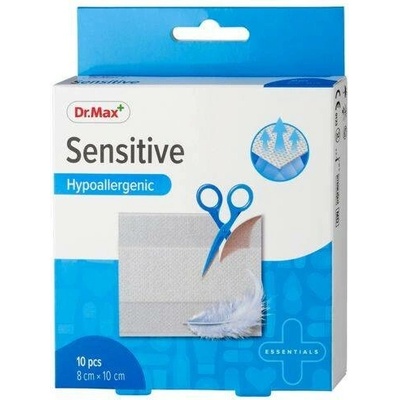Dr. Max Sensitive Hypoallergenic 8 x 10 cm náplast 10 ks