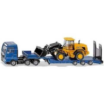 SIKU - Играчка Man Truck With Low Loader And JCB Wheel Loared 1790