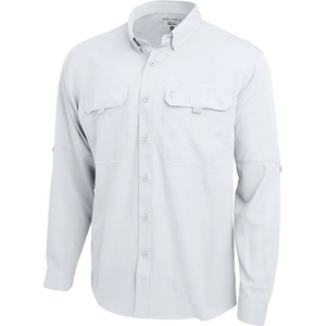 PELAGIC Риза с дълъг ръкав Pelagic Keys LS Guide Fishing Shirt White