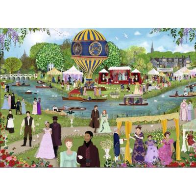 Ravensburger - Puzzle Bridgertonovi - 1 000 piese