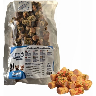 JUKO Snacks Chicken & vegetable Cake 500 g