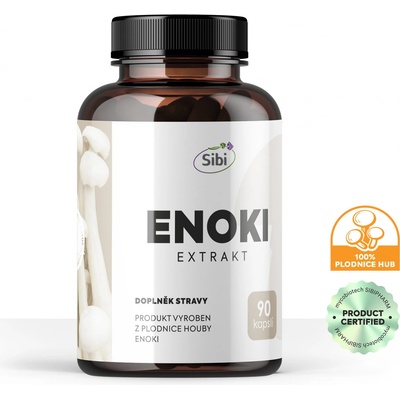 Enoki Extrakt 90 kapslí 500 mg
