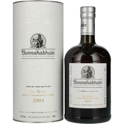 Bunnahabhain Moine Tokaji 2004 52,2% 0,7 l (tuba)