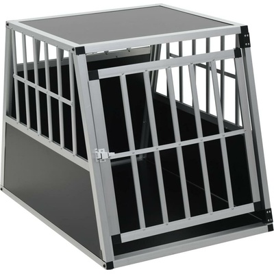 vidaXL Klec pro psy s jednokřídlými dvířky 65 x 91 x 69,5 cm – Zbozi.Blesk.cz