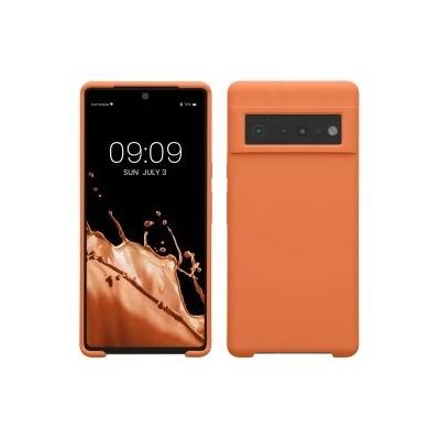 Pouzdro Kwmobile Google Pixel 6 Pro oranžové