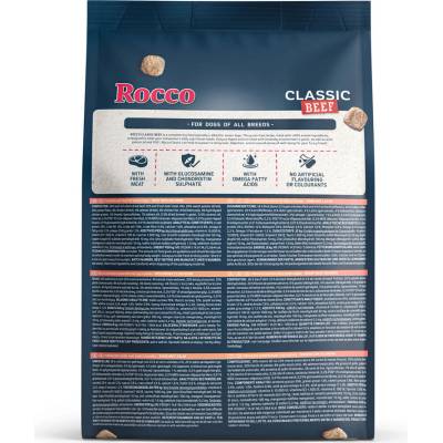 Rocco Senior Classic hovězí s lososem 1 kg