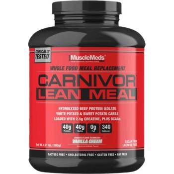 MuscleMeds Carnivor Lean Meal | Whole Food Meal Replacement [1910 грама] Ванилов сладолед