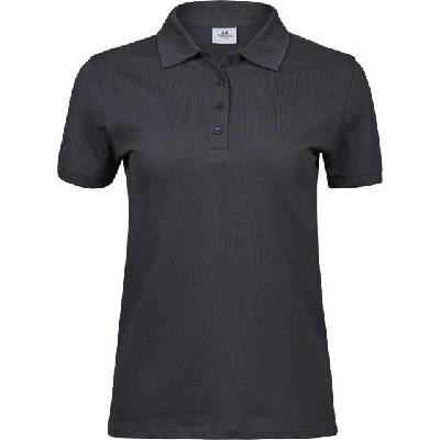 Tee Jays Dámske polo tričko TJ1401 Dark Grey Solid