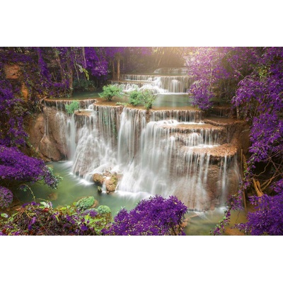 DIMEX ART Флизелинов фототапет вълшебен водопад 375 x 250 см
