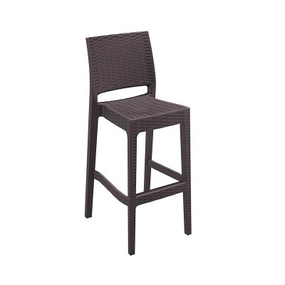 Siesta Exclusive SI-Бар стол ратан JAMAICA 40x51xh108cm КАФЯВ (866) (014201)