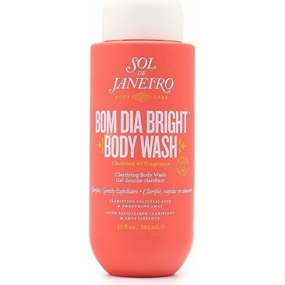 Sol de Janeiro Bom Dia Bright Body Wash exfoliačný sprchový gél s vyhladzujúcim efektom 385 ml