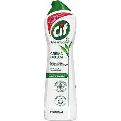 Cif Cream Cleaner Original бял почистващ абразивен препарат Ammonia б500 ml (8690637068768)