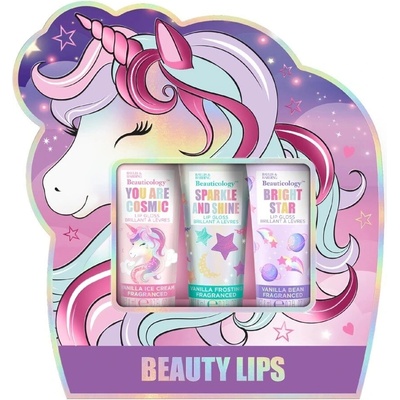 Baylis & Harding Sada lesků na rty Unicorn 3× 8 ml