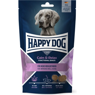 Happy Dog Care Snack Calm & Relax s kačkou 100 g