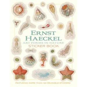 Ernst Haeckel Art Forms in Nature Sticker Book (ISBN: 9780764979422)