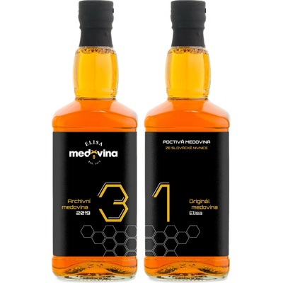 Medovina Elisa dárek k 31. výročí 11% 2 x 0,5 l