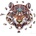 HARAHU Дървено пъзел - Color Tiger / M KP21877