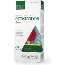 Medica herbs Astaxantín 6 mg 60 kapsúl