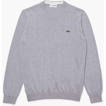 Lacoste Мъжки пуловер Lacoste Lacoste Knitted Jumper Mens - Grey CCA