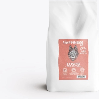 Happiness Grain Free Adult losos se pstruhem batáty a chřestem 2 kg