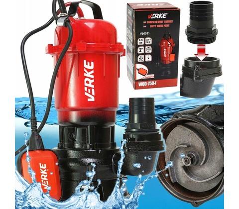 VERKE 750W s plovákem V60031