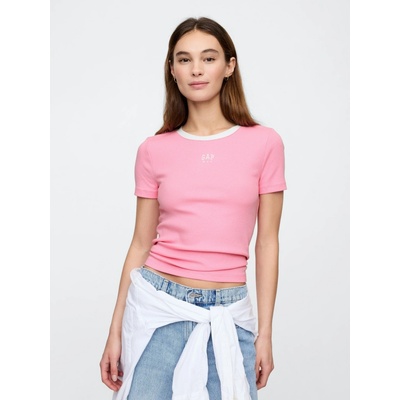 GAP Dámske Crop tričko s logom 637782 05