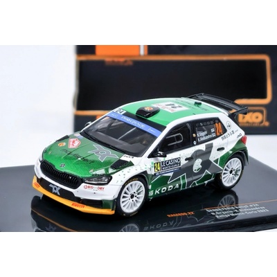 Model IXO Škoda Fabia Rally2 n.24 N.Gryazin K.Aleksandrov Rally Monte Carlo 2023 1:43