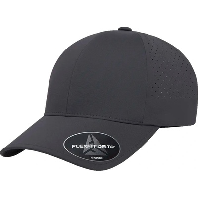 Flexfit Delta 180AP 6 panelová laser cut COT5580AP67099 dark grey Šedá tmavá